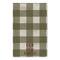 Our Cozy Kitchen Green Buffalo Check Tea Towel - Set of 2